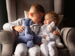 Draco Dragon Large Denim Blue Charlie Bears Bear & Me Dragon