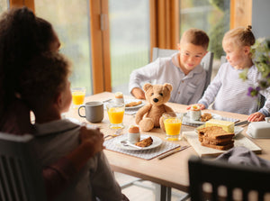 Charlie Bear Oatmeal Brown Soft Plush Bear & Me Children's Teddy Bear