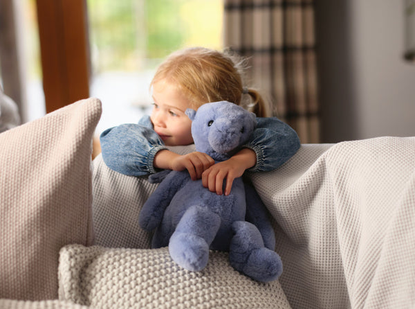 Draco Dragon Large Denim Blue Charlie Bears Bear & Me Dragon