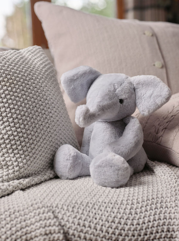 Effie Elephant Plush Bear & Me Cloudy Grey