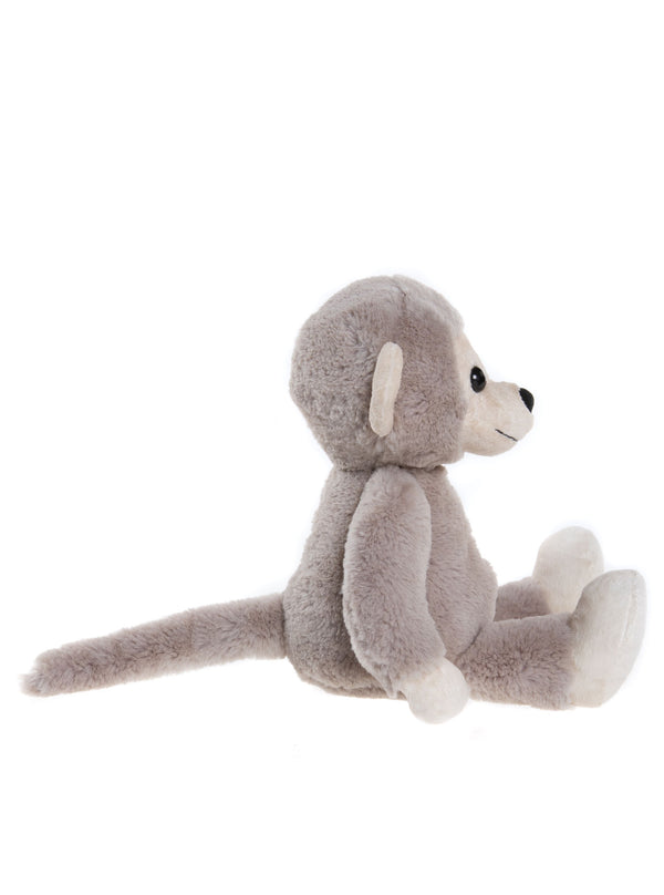Cheeky Monkey Pebble Grey Medium Plush Bear & Me Teddy Bear