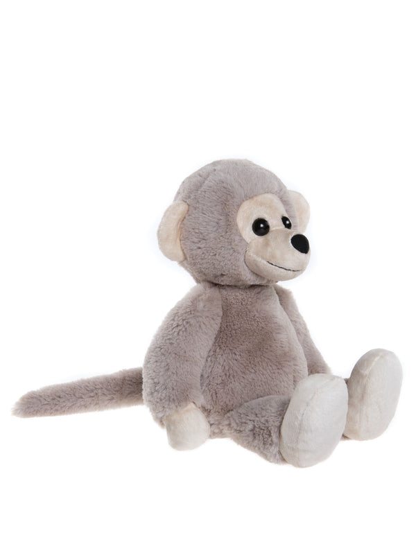 Cheeky Monkey Pebble Grey Medium Plush Bear & Me Teddy Bear