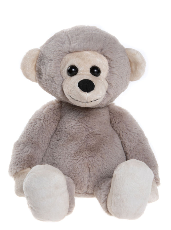 Cheeky Monkey Pebble Grey Medium Plush Bear & Me Teddy Bear