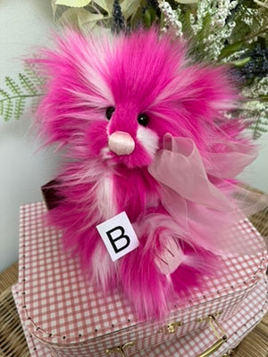 Raspberry Cupcake Charlie Bears Plush Collection Teddy Bear