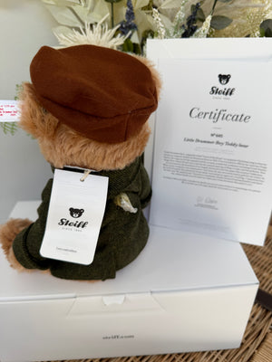 Little Drummer Boy Musical Teddy Bear Limited Edition no 645