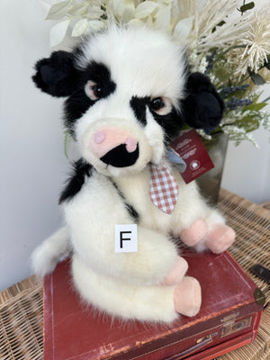 Milkshake Charlie Bears Plush Collection Cow