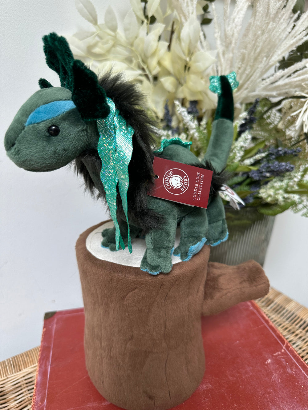 Nessie Plush Miniature Cuddle Cubs by Charlie Bears Loch Ness Monster