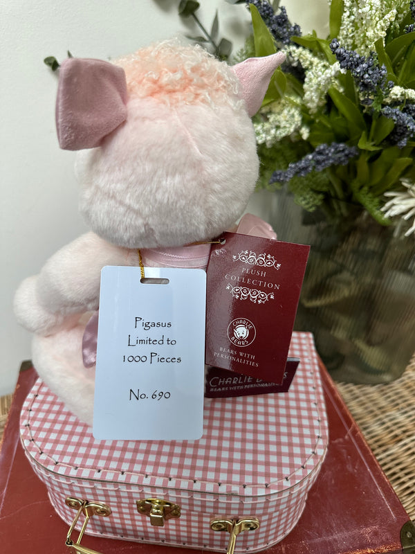 Pigasus Charlie Bears Plush Collection Limited Edition Piglet No 690