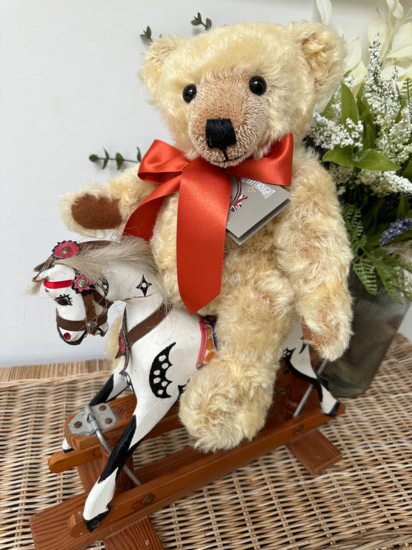 Chester Blond 12 Inch Traditional Teddy Bear Handmade in the UK