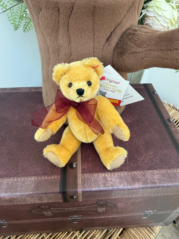 Nostalgia Gold Mohair Miniature 15 cm Teddy Bear