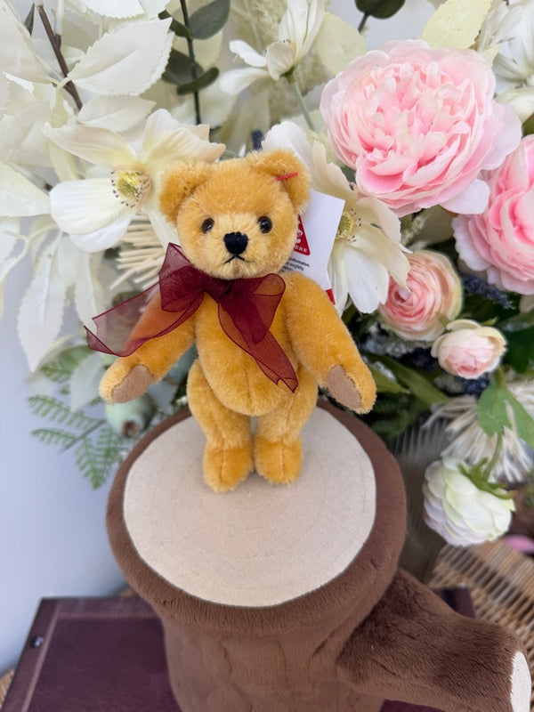 Nostalgia Gold Mohair Miniature 15 cm Teddy Bear