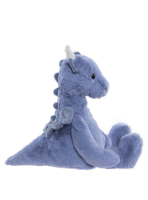 Draco Dragon Large Denim Blue Charlie Bears Bear & Me Dragon