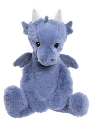 Draco Dragon Large Denim Blue Plush Teddy Bear Coming Soon