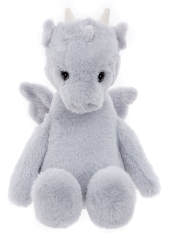 Draco Dragon Medium Cloudy Grey Bear & Me Plush Teddy Bear Dragon