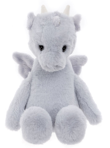 Draco Dragon Medium Cloudy Grey Plush Teddy Bear Dragon