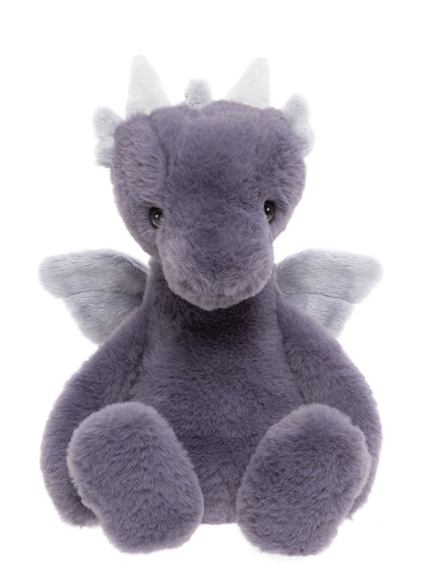 Draco Dragon Large Lavender Plush Bear & Me Teddy Bear Dragon