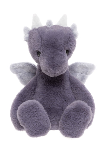 Draco Dragon Large Lavender Plush Teddy Bear Dragon