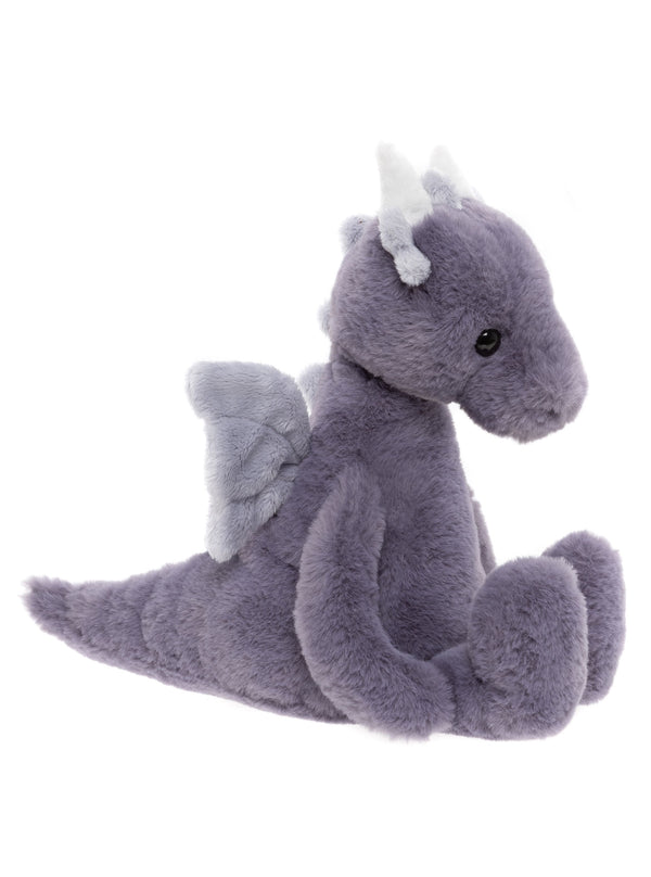 Draco Dragon Large Lavender Plush Bear & Me Teddy Bear Dragon