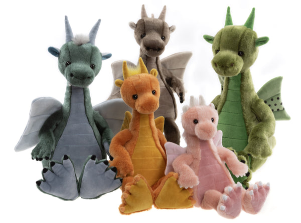 Deck Charlie Bears Bearhouse Large Plush Green Dragon