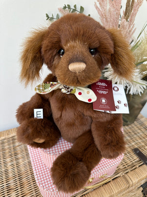 Gusto 41cm Charlie Bears Secrets Collection Puppy Dog