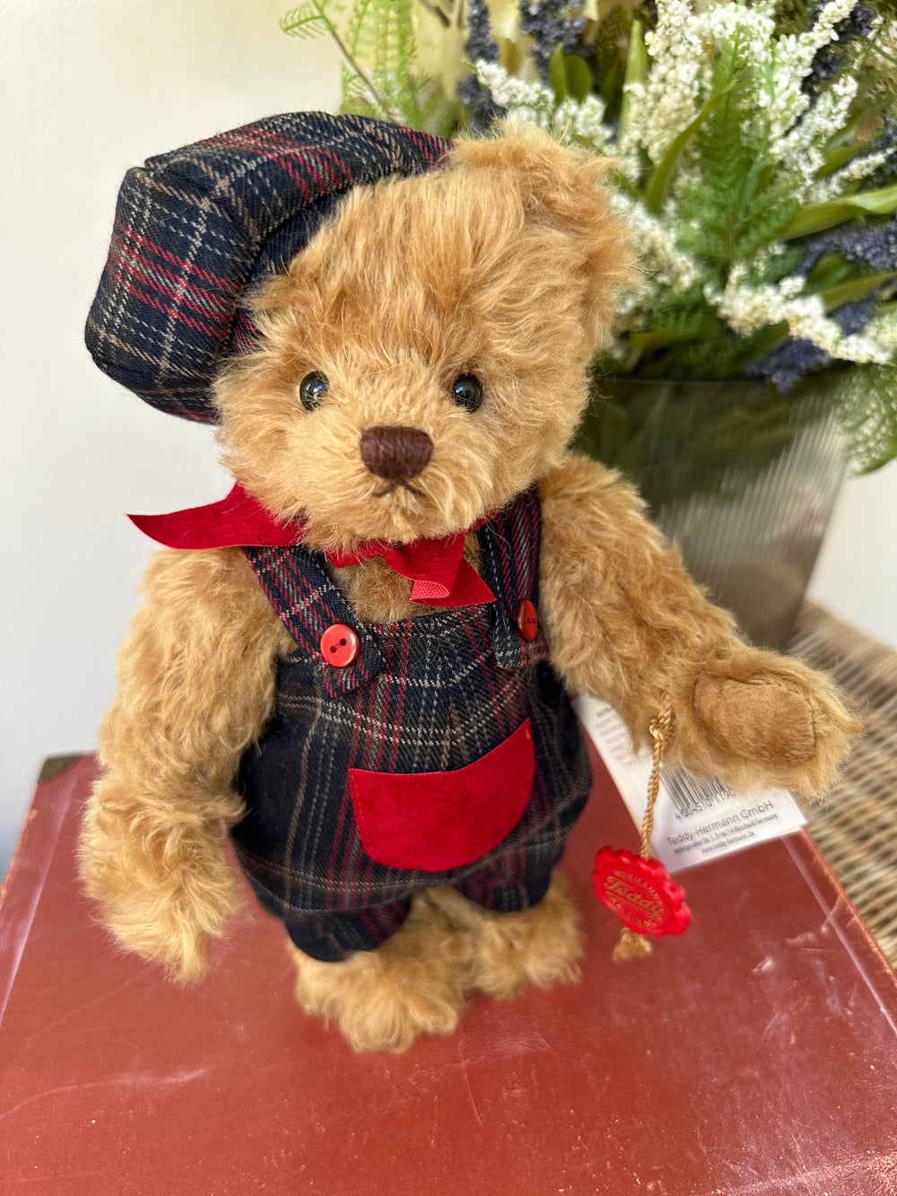Jules Standing Teddy Hermann Original Limited Edition Mohair Teddy Bear No 54
