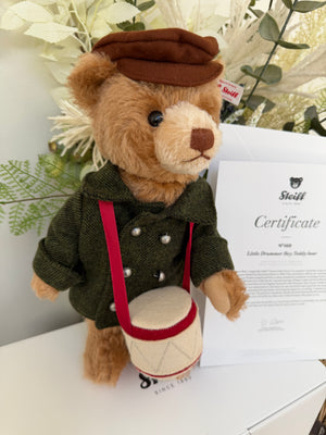 Little Drummer Boy Musical Teddy Bear Limited Edition No 668