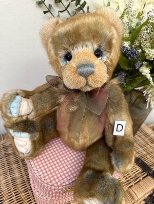 Stef 38cm Plush Collection Collectable Charlie Bears Teddy Bear