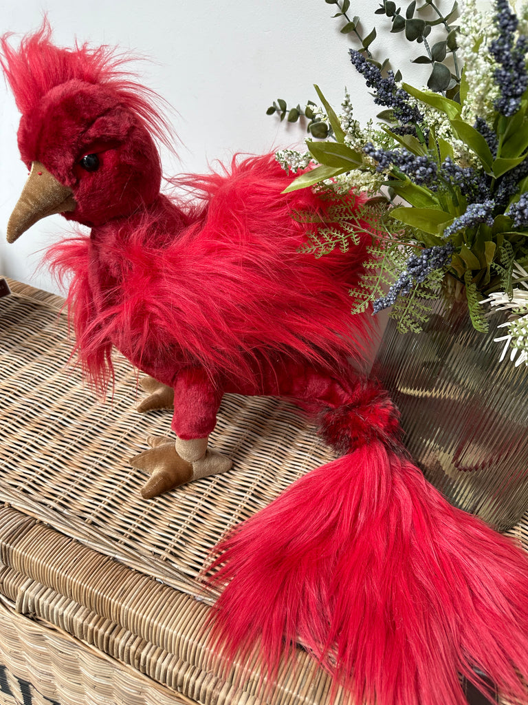 Firebird Charlie Bears Red Plush Limited Edition Phoenix Bird No 638 Lovely Bears
