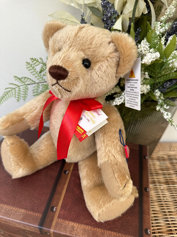 Clemens Nostalgia Gold 30cm Mohair Growler Teddy Bear Option B
