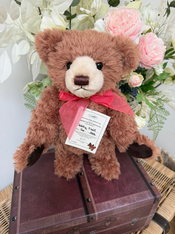 Deans Teddy Neil 30cm Jointed Plush Limited Edition Bear No 60