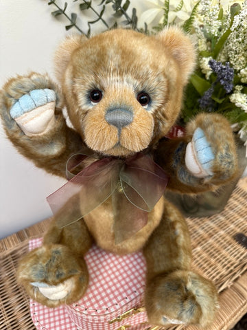 Stef 38cm Plush Collection Collectable Charlie Bears Teddy Bear