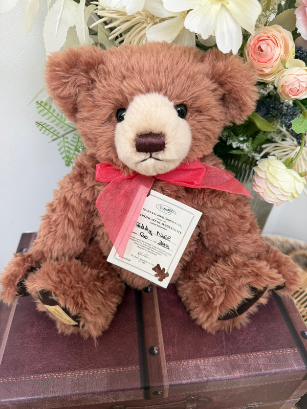 Deans Teddy Neil 30cm Jointed Plush Limited Edition Bear No 60