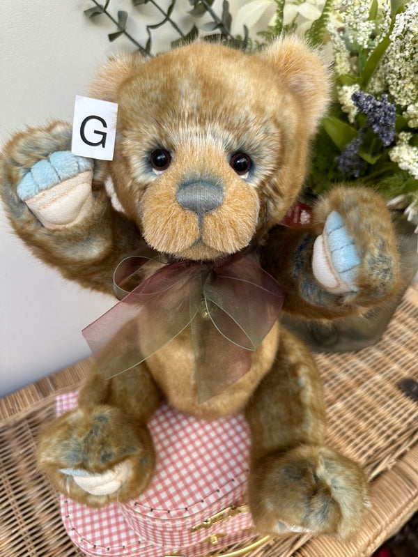 Stef 38cm Plush Collection Collectable Charlie Bears Teddy Bear