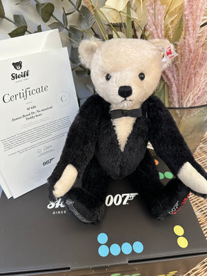 James Bond 007 Dr No musical Collectable Teddy Bear No 439