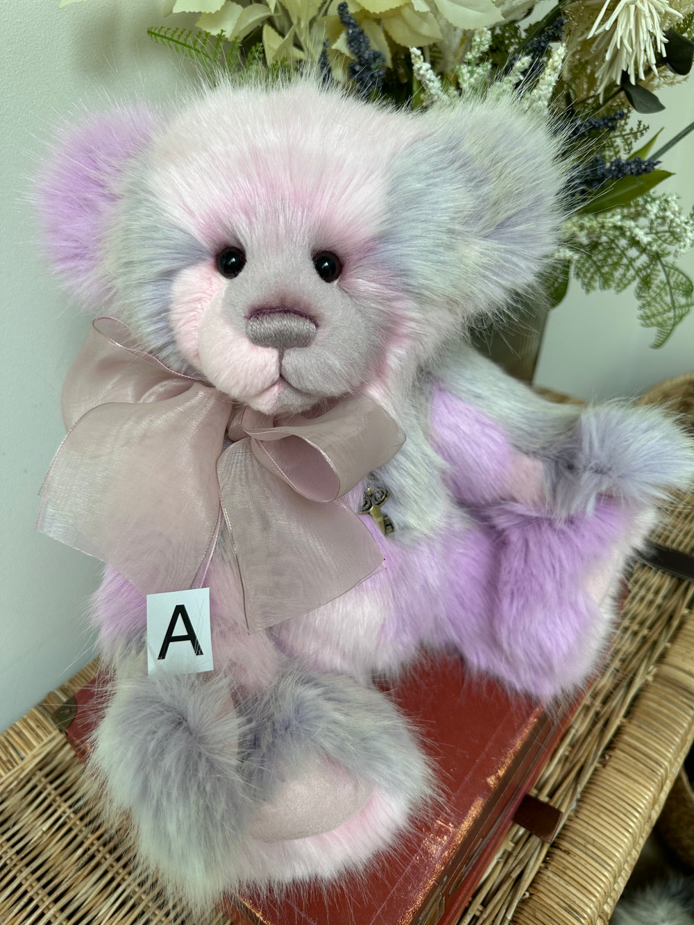 Battenberg Charlie Bears Plush Teddy Bear.