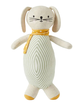 Evie Bunny Cotton Knit Baby Toy Doll Suitable From Birth