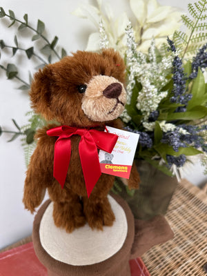 Nostalgia Brown Mohair Small 20 cm Teddy Bear