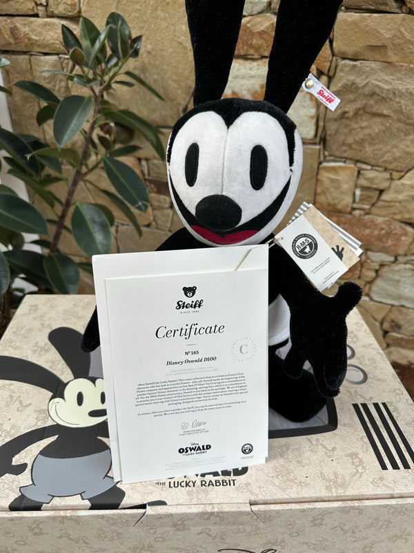 Disney Oswald D100 100th Anniversary Steiff Limited Edition No 165