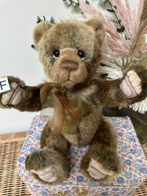 Ezra 38cm Plush Collectable Teddy Bear