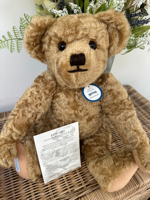 Christopher Robin's 18 inch Large Edward Collectable Teddy Bear No 2963