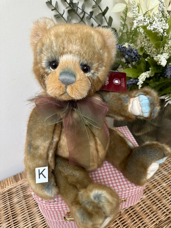 Stef 38cm Plush Collection Collectable Charlie Bears Teddy Bear