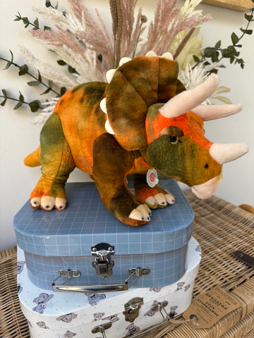 Dinosaur Triceratops 42 Hermann Plush Soft Toy