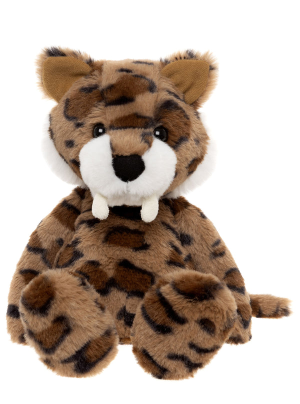 Fang Sabre Tooth Tiger Oatmeal Brown Medium Bear & Me Charlie Bears Children's Toy