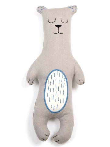 Fred Bear Cotton Knit Toy Teddy Bear Nursery Decor