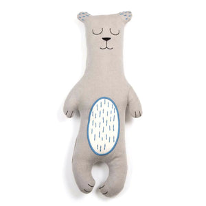 Fred Bear Cotton Knit Toy Teddy Bear Nursery Decor