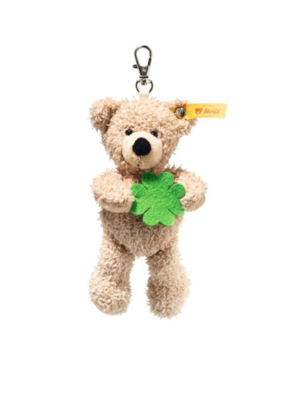 Fynn Beige Keyring Bag Good Luck Teddy Bear Miniature Charm
