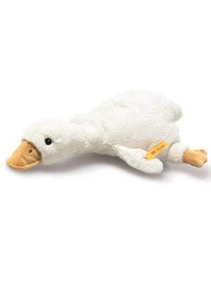 Gilda Goose Steiff 21cm Baby Rattle Soft Toy