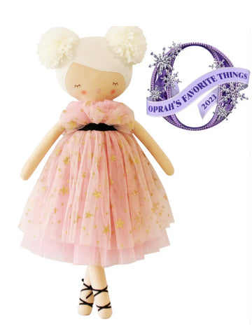 Alimrose Halle Ballerina Children's Doll 48cm Fair & Blond