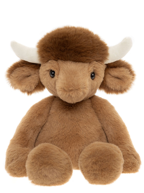 Henry Highland Cow Oatmeal Bear & Me Charlie Bears Children's Toy