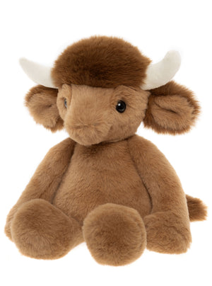 Henry Highland Cow Oatmeal Bear & Me Charlie Bears Children's Toy